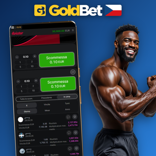Aviator crash hra v Goldbet Casino s multiplikátorem 2.47x a letícím letadlem