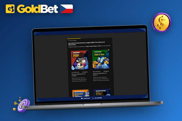 Mladá hráčka vyplňuje Goldbet Casino registrační formulář u notebooku