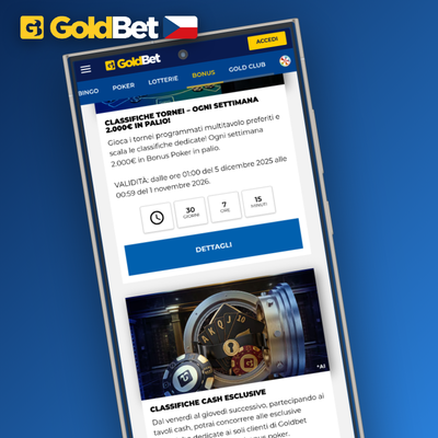 Ikona bonusu bez vkladu Goldbet Casino jako dárková krabička pro nové hráče