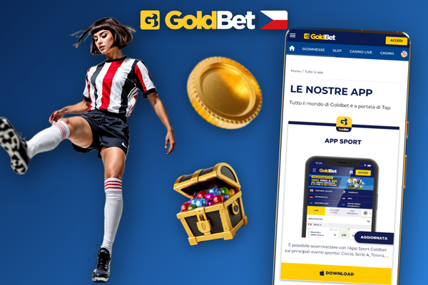 Hráč spouští stažení Goldbet Casino v kavárně — aplikace šetří mobilní data