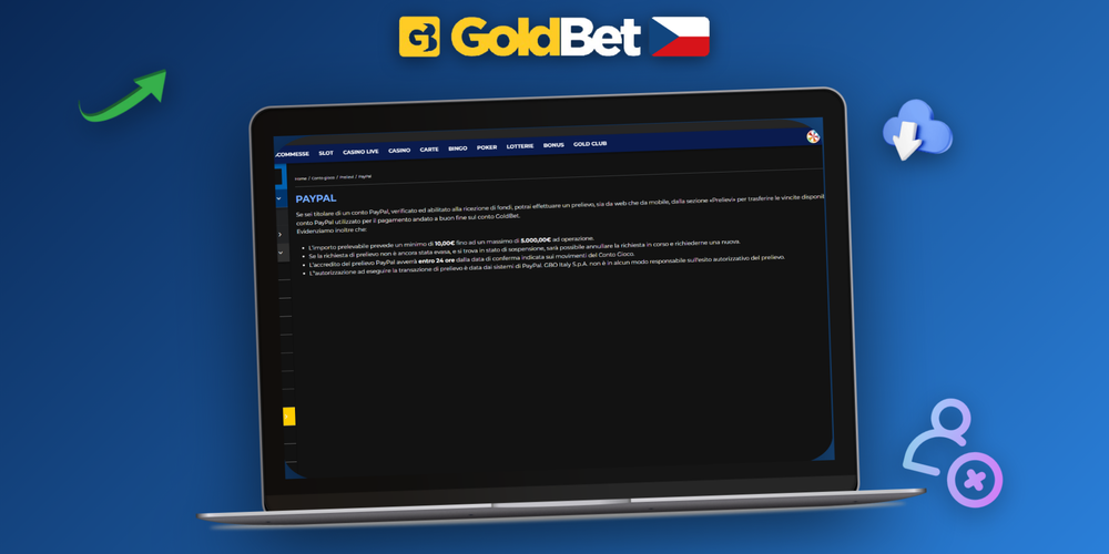 Zákaznická podpora Goldbet Casino dostupná 24/7 pro kontrolu výběru výher